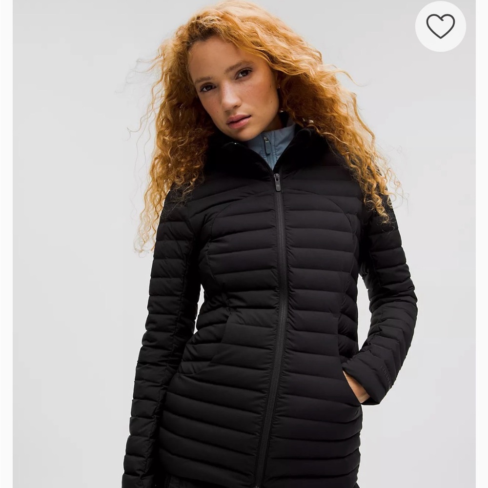 lululemon athletica Black Pack It Down puffer jacket